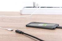 DIGITUS USB 2.0 verlengkabel - 2.0 m - USB C (St) naar USB C (Bu) - 480 Mbit/s - Type-C kabel - zwart - thumbnail