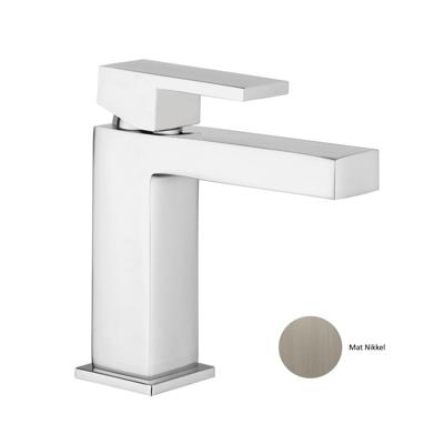 Wastafelkraan Sanimex Giulini Met Pop-Up Mat Nikkel Sanimex