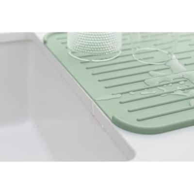 Brabantia sinkside silicone afdruipmat jade green - thumbnail