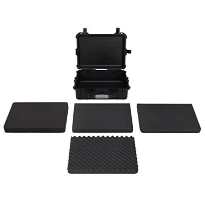 Flightcase draagbaar 52x40x19 cm PP zwart - thumbnail