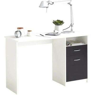 Bureau FMD JACKSON Wit Zwart 123 x 76,5 x 50 cm Hout