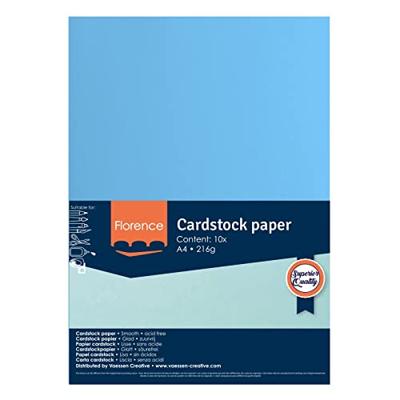 Florence • cardstock papier 216g glad a4 river 10x