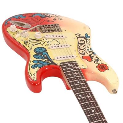 Vintage V6MRHDX Thomas Blug Summer of Love elektrische gitaar