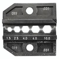 Rennsteig Werkzeuge 624 031 3 0 Krimpinzetstuk Ongeïsoleerde kabelschoenen, Ongeïsoleerde connectoren 1.5 tot 10 mm² Geschikt voor merk Rennsteig Werkzeuge PEW - thumbnail