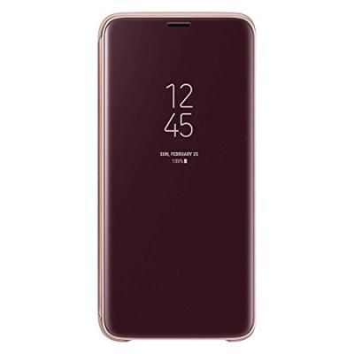 Clear View Standing Cover EF-ZG960 - Flip cover voor mobiele telefoon - zwart - voor Galaxy S9 Clear View Standing Cover EF-ZG960 - Flip cover voor mobiele telefoon - zwart - voor Galaxy S9
