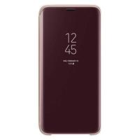 Clear View Standing Cover EF-ZG960 - Flip cover voor mobiele telefoon - zwart - voor Galaxy S9 - thumbnail