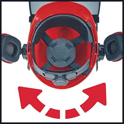 Einhell BG-SH 1 4500480 Boshelm EN 1731, EN 397 Oranje, Zwart Einhell BG-SH 1 4500480 Boshelm EN 1731, EN 397 Oranje, Zwart