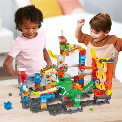 VTech marble rush dino adventures magnetish set xl400e knikkerbaan - thumbnail