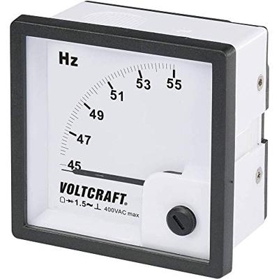 VOLTCRAFT AM-72X72/50HZ AM-72X72/50HZ Analoog inbouwmeetinstrument AM-72x72/50 Hz 45 - 55 Hz Draaispoel