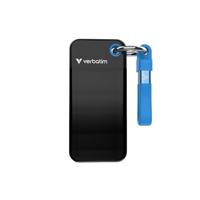 Verbatim Pocket 1 TB Externe SSD harde schijf USB-C 3.2 Gen 2 Zwart, Blauw 32191 - thumbnail