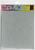 Ranger Ink Ranger • dylusions sjabloon silhouette maisie - thumbnail