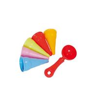 Basic Adriatic zandvormen ijscohoorntjes 6-delig - thumbnail