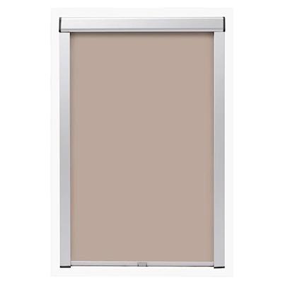 VidaXL Rolgordijn verduisterend beige fk06