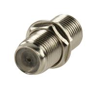 Valueline FC-018PROF - kabel-interface/adapter (F, F, vrouwelijke connector/vrouwelijke connector, zilver) - thumbnail