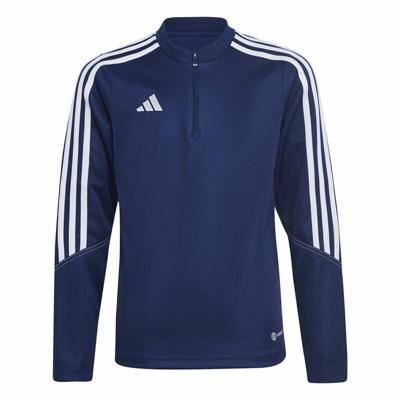 Kindersweater zonder Capuchon Adidas Tiro 23 Blauw - Maat: 15-16 Jaar