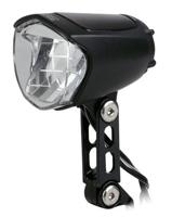 Simson Voorlicht brightly naafdynamo led 70 lux zwart - thumbnail