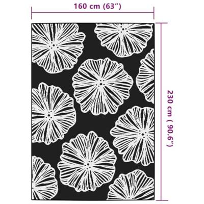 VidaXL Buitenkleed arakil 160x230 cm pp groen
