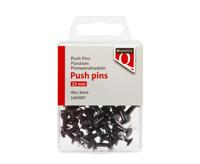 Push pins Quantore 40 stuks zwart - thumbnail