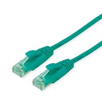ROLINE RM Patchkabel Cat.6A UTP, groen, 7 m - thumbnail