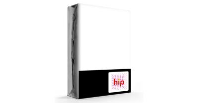 HIP Hoeslaken, Wit - (180x220 cm) - Katoen Satijn