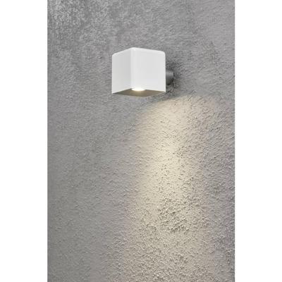 Wandlamp Amalfi kubus - Wit