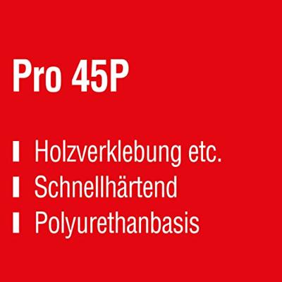 Soudal PRO 45P - snelle houtlijm 750gr. - 108765 Soudal PRO 45P - snelle houtlijm 750gr. - 108765