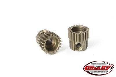 Team Corally - 64 DP Pinion - Short - Hardened Steel - 21T - 3.17mm as