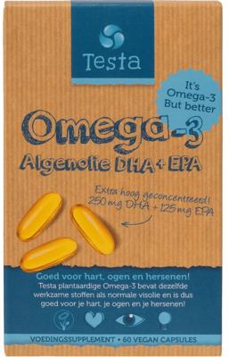 Testa Omega-3 Algenolie DHA & EPA Softgels Testa Omega-3 Algenolie DHA & EPA Softgels