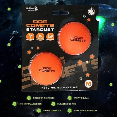 Dog Comets Ball Stardust Oranje M