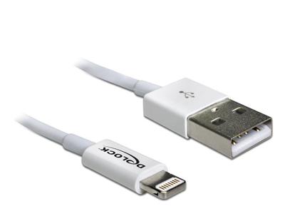 DeLock iPhone / iPad / iPod USB data -en laad kabel DeLock iPhone / iPad / iPod USB data -en laad kabel