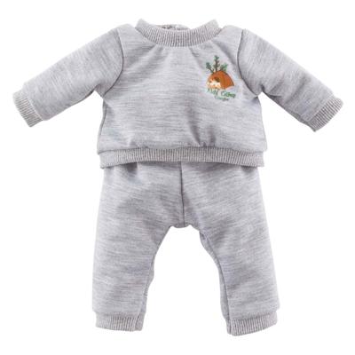 Corolle grijs joggingpak kleine ontdekker - 36cm