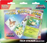 Pokemon TCG Prismatic Evolution Tech Sticker Collection - Leafeon - thumbnail