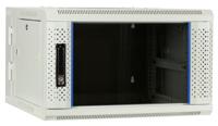 DSI 6U witte wandkast (kantelbaar) met glazen deur - DS6606W-DOUBLE server rack - thumbnail