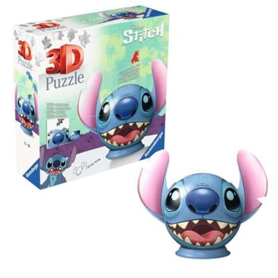 Ravensburger 3D-puzzel Disney Stitch met oren - 72 stukjes - thumbnail