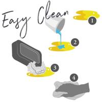 Hunter EIBY hondenbank, vuilafstotend, Easy Clean-technologie, onderhoudsarm, M, grijs - thumbnail