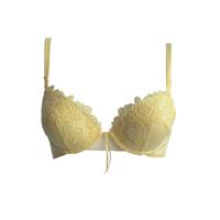 AMBRA Lingerie BH&apos;s Bouquet de Fleurs Oil push BH geel 0606 - thumbnail