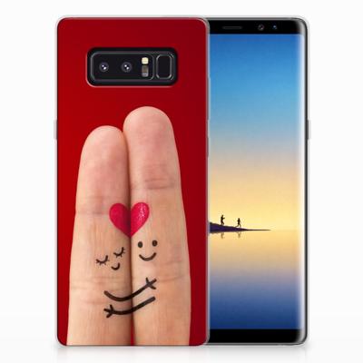 Samsung Galaxy Note 8 | Sillicone Back Cover | Liefde - Origineel Romantisch Cadeau Samsung Galaxy Note 8 | Sillicone Back Cover | Liefde - Origineel Romantisch Cadeau