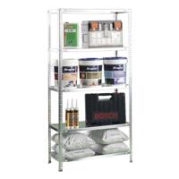 Planken Simon Rack Comfort Plus 5/500 200 x 100 x 50 cm Natuurlijk Metaal 5 Planken 100 kg - thumbnail