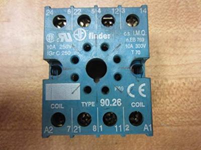 Finder 90.26 Relaissocket Finder 88.12 1 stuk(s)