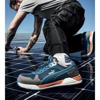 Puma werkschoenen Frontside S1P laag blauw maat 43 - thumbnail