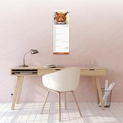 Hamster Kalender 2026 Slimline