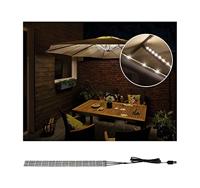 Paulmann 94208 Parasol Accu-zonneschermverlichting Set van 4 stuks LED LED vast ingebouwd 1.8 W Zwart - thumbnail
