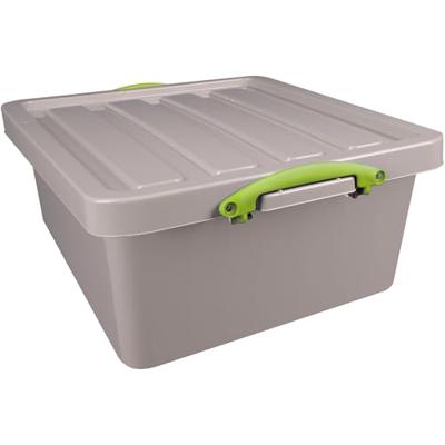 Really Useful Box Recycled opbergdoos 31,5 l, nestbaar, grijs Really Useful Box Recycled opbergdoos 31,5 l, nestbaar, grijs