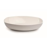 Opzetwastafel Luca Sanitair Danish Oval 57x38x13,5 Mineral Stone Glans wit OP=OP Luca Sanitair - thumbnail