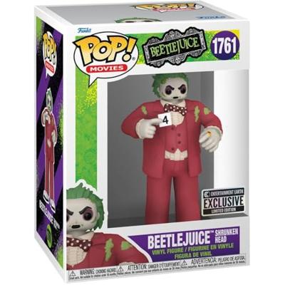 Beetlejuice Funko Pop Vinyl: Beetlejuice (Shrunken Head)