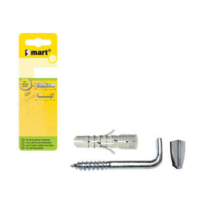 pgb-Europe SMART | plug + schroefduim Ø 10x50 NZN | 4 st SM0PZDN0110100050H