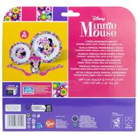 Kinderen servies set Minnie Mouse Minnie Bold Florals 5 Onderdelen - thumbnail