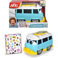 Bus Dickie Sunny Surfer Bus 25 Cm Met Stickers - thumbnail