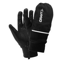 Craft 1903014 Hybrid Weather Glove - Black - S - thumbnail