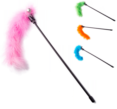 Nobleza Kattenhengel met pluim en belletje